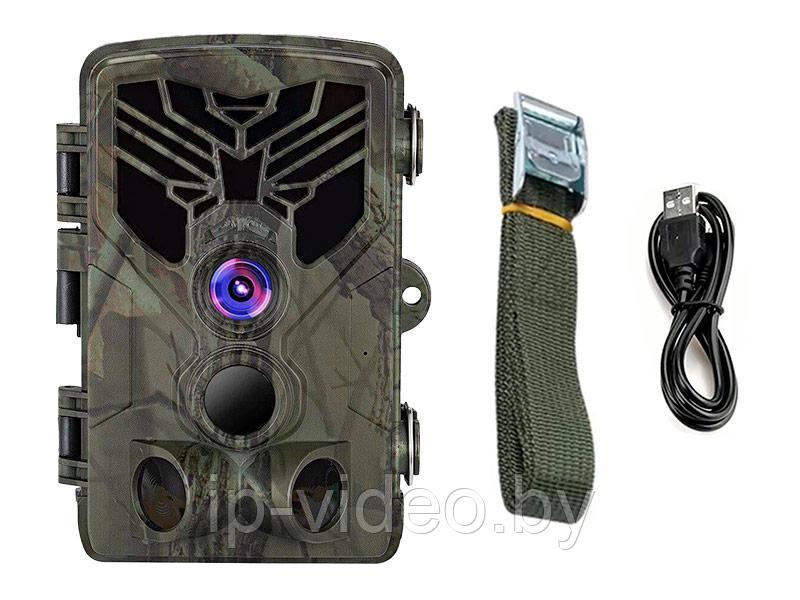 Фотоловушка Suntek HC-810A / Компактная лесная камера 24 МП с видео 2.7K и ИК-подсветкой 20 м