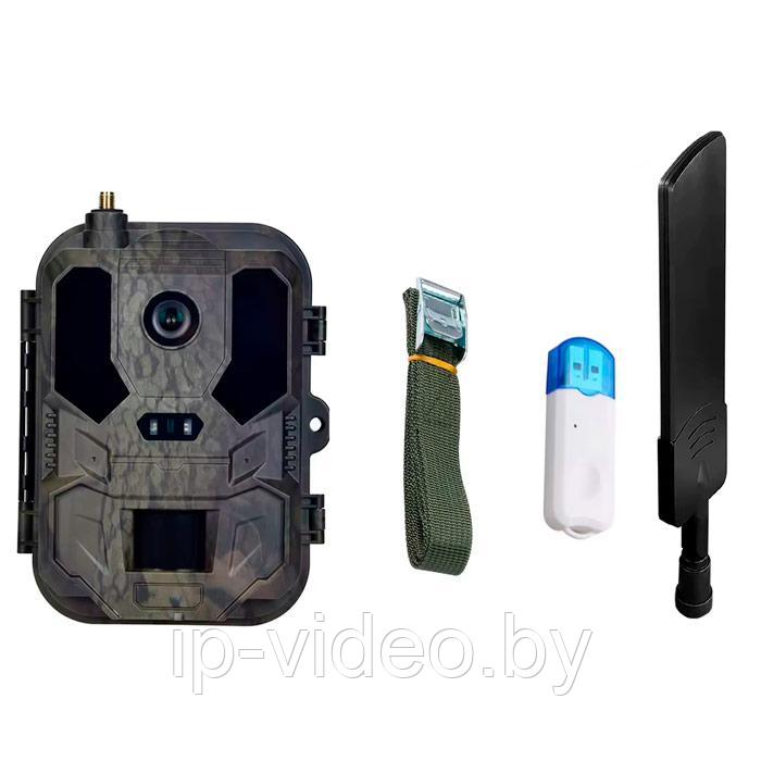 Фотоловушка Suntek HC-960Ultra 4G / Лесная камера 120 МП с видео 4K и невидимой ИК-подсветкой 25 м