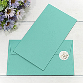 Конверт для денег, 16,9*9,4 см., 10 шт./уп.. тиффани