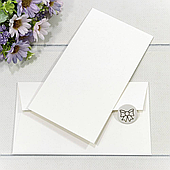 Конверт для денег, 16,9*9,4 см., 10 шт./уп.. белый