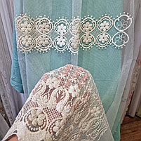 Тюль сетка с вышивкой, фото 2