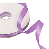 Лента атласная, 1,5 см*100 ярд., сиреневый