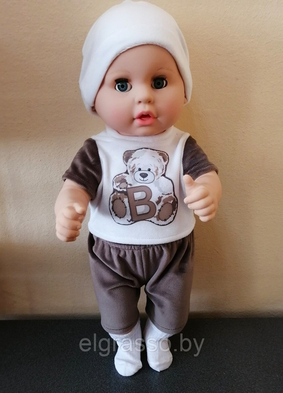 Кукла-малыш мальчик "Витенька 12" (озвучен), 50-60см, Белкукла