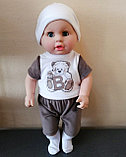 Кукла-малыш мальчик "Витенька 12" (озвучен), 50-60см, Белкукла, фото 4