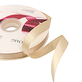 Лента атласная, 1,5 см*100 ярд., пудровый