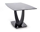 Стол обеденный HALMAR ANTON черный 140/80, фото 5