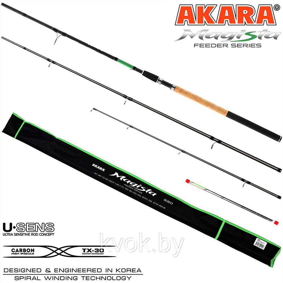 Фидерное удилище Akara Magista Feeder 3.3 м 120-180 гр.