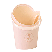 Коробка "Ваза для цветов" 13,5*10*19, персиковый