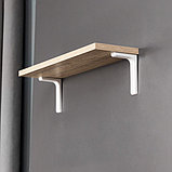 Полкодержатель регоменсоль 12см, белый, фото 3