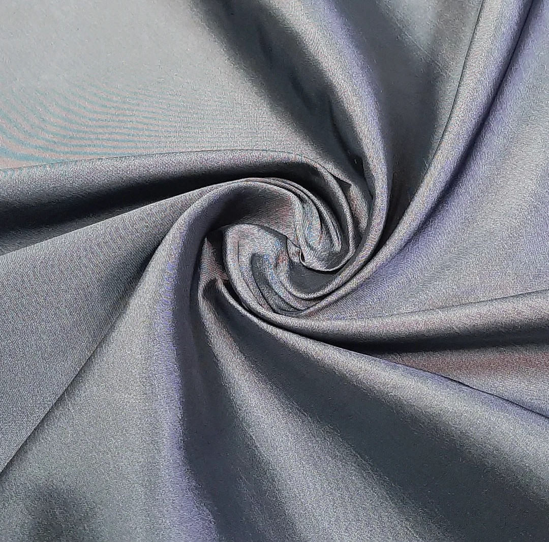 Ткань подкладочная хамелеон (серебристый цвет)