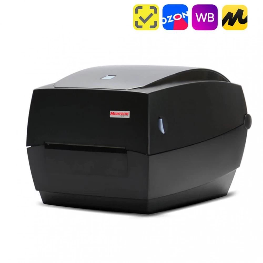 Термотрансферный принтер этикеток MPRINT TLP100 TERRA NOVA (300 DPI) USB, RS232, Ethernet Black