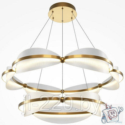 Светильник подвесной Maytoni Modern Breeze MOD281PL-L80BS3K, IP20, латунь, прозрачный