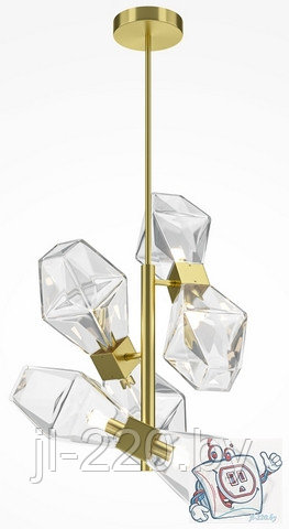 Светильник подвесной Maytoni Modern Cocktail time MOD325PL-06G1, IP20, золото, прозрачный