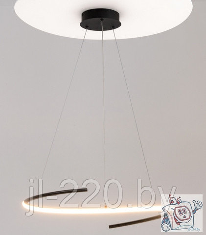 Светильник подвесной Maytoni Modern Curve MOD242PL-L33BK, IP20, черный, белый