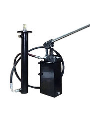 Насос ручной гидравлический с гидроцилиндром и шлангом высокого давления РВД