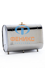 Бак навесной для воды 80 л, из нержавейки 0.8 мм, форма Эллипс Феникс