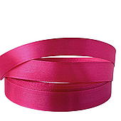 Лента атласная, 1,5 см*23 м, малиновый-195