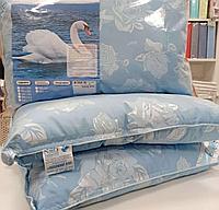 Подушка 40х60 Лебяжий пух тик