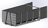 Бункер под мультилифт, 16 куб.м. с распашным бортом, фото 3