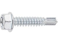 Саморез для фасадных систем 5.5х25 мм цинк, DIN 7504-K (150 шт в пласт. конт.) STARFIX