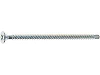 Саморез 4.2х75 мм для монтажа ГКЛ к металлу, цинк, со сверлом (70 шт в пласт. конт.) STARFIX