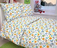 Детский комплект постельного белья (Совушки серый)