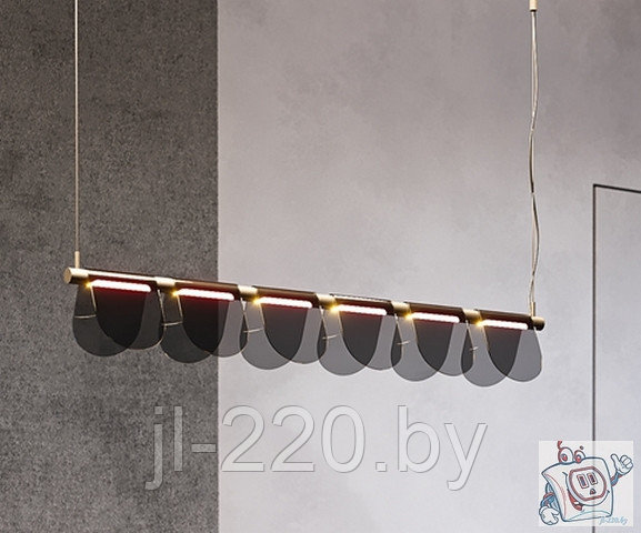 Светильник подвесной Maytoni Modern Fluffy MOD319PL-L30B3K, IP20, черный, серый