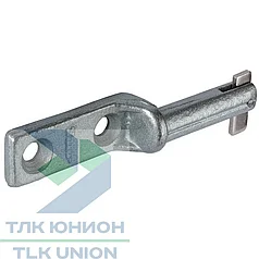 Шарнирный палец бортовой петли с фиксатором 127х25х28, d-16 мм, Suer 605646095