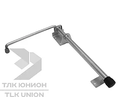 Фиксатор двери подрамный, 520х325х47 мм, стальной с покрытием Dacromet, Suer 215131517