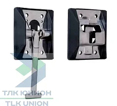 Фиксатор двери T-образный в комплекте, DAMA DM11003+DM11004