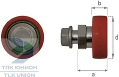 Ролик сдвижной крыши, 26x9 мм, Bozamet 68.V.014
