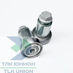Ролик сдвижной крыши, 24х7х28 мм, Bozamet 68.A.024