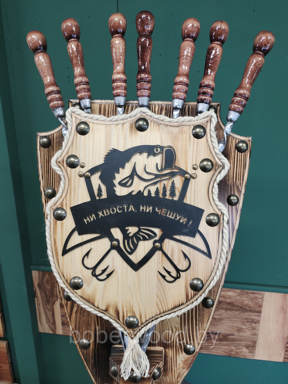 Шампурница в подарок Рыбаку