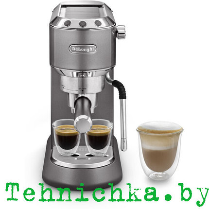 Кофеварка рожковая DeLonghi Dedica Arte EC885.GY, фото 2
