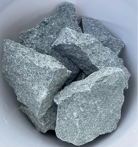 Камни для бани и сауны Жадеит колотый (20 кг)