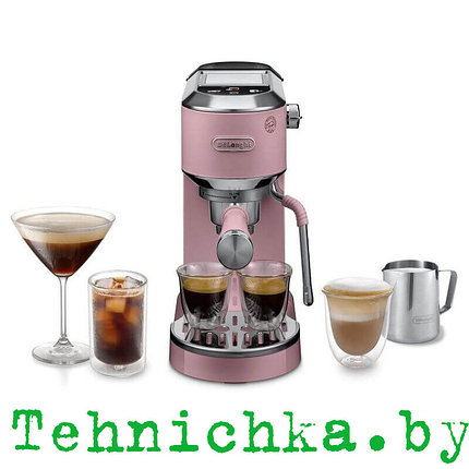 Рожковая кофеварка DeLonghi Dedica EC890.PK, фото 2