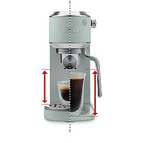 Рожковая кофеварка DeLonghi Dedica EC890.GR, фото 2