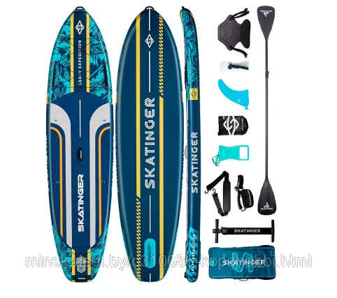 Сапборд Skatinger Leafy Expedition Blue