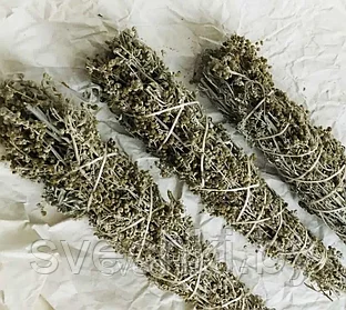 Купить Полынь скрутка для окуривания на сайте svechki.by