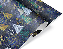 Упаковочная бумага в листах 0,7х1 м Сказочный лес, 10 л (арт.2050899)