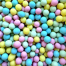 Посыпка Шарики рисовые матовые 50 г № 100м 6-8 мм