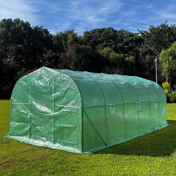 Теплица "ТРИО Домик" длина 6 метров