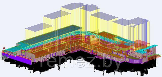 Расчет здания методом конечных элементов на упругом основании Расчет здания методом конечных элементов на упругом основании