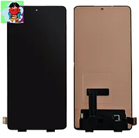 Экран для Xiaomi 11T, 11T Pro с тачскрином, цвет: черный (оригинал, переклейка)