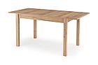 Стол обеденный HALMAR MAURYCY дуб крафт 118-158/75, фото 3