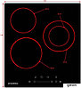 Варочная панель MAUNFELD EVCE.453.D-BK, фото 2