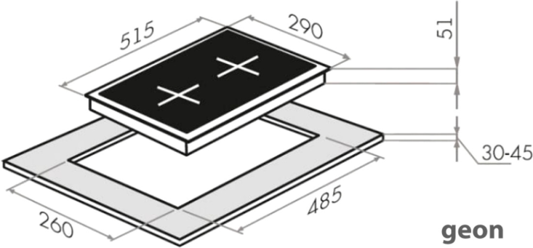 Варочная панель MAUNFELD EGHG.32.6CB/G