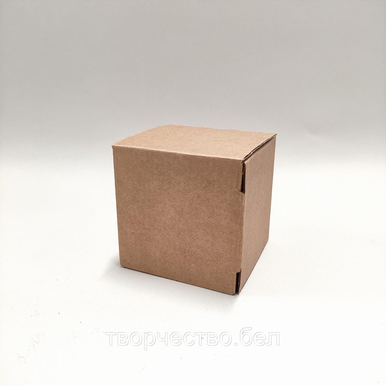 Коробка крафт №10 10х10х10 см