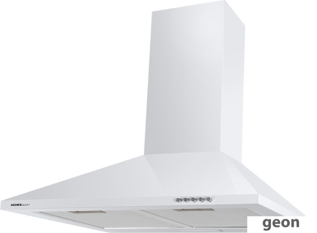 Кухонная вытяжка HOMSair Delta 50 (белый)