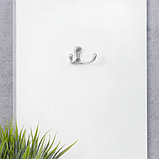 Крючок мебельный WP 19 матовый хром, фото 3